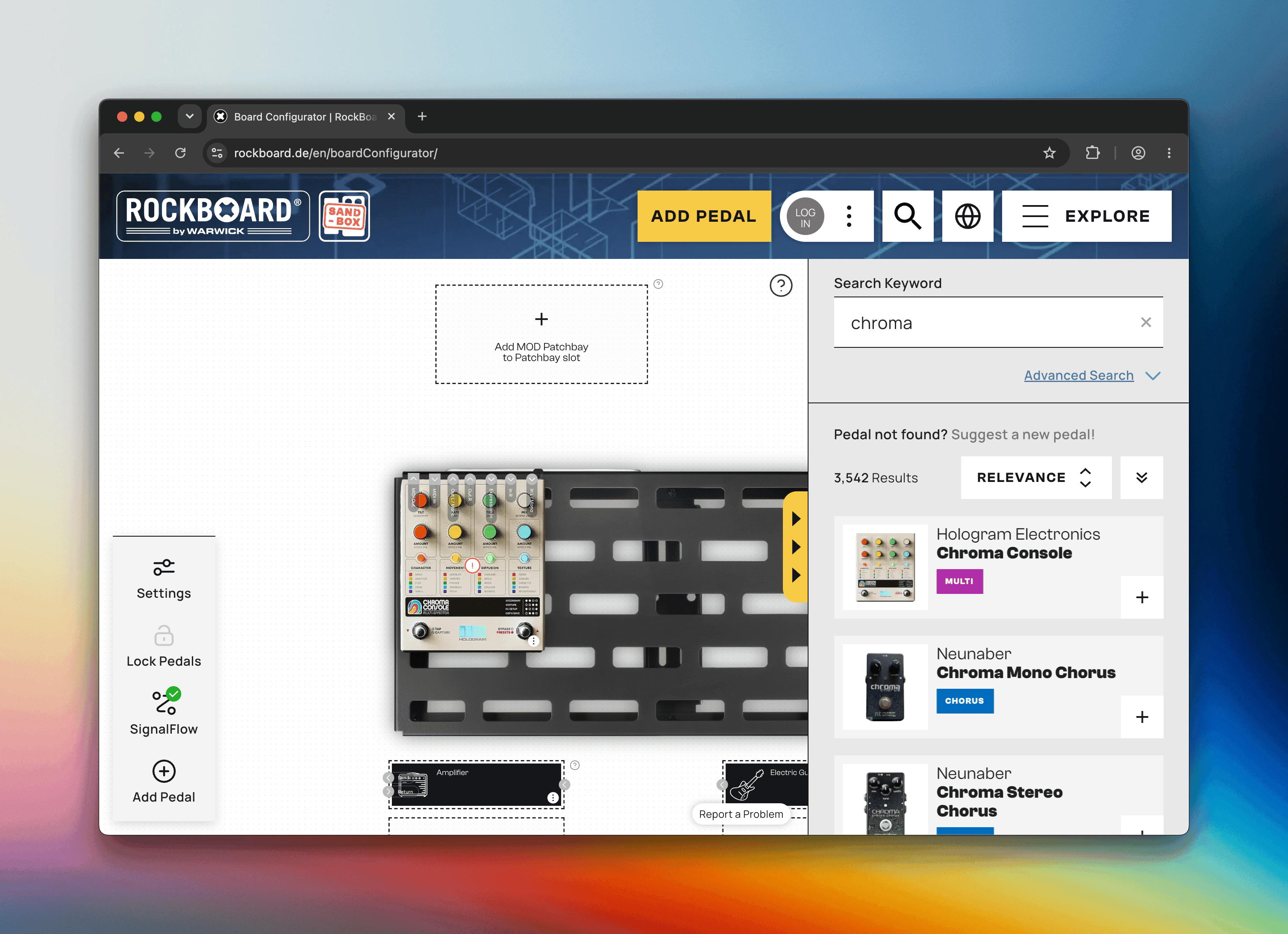 The RockBoard Board Configurator